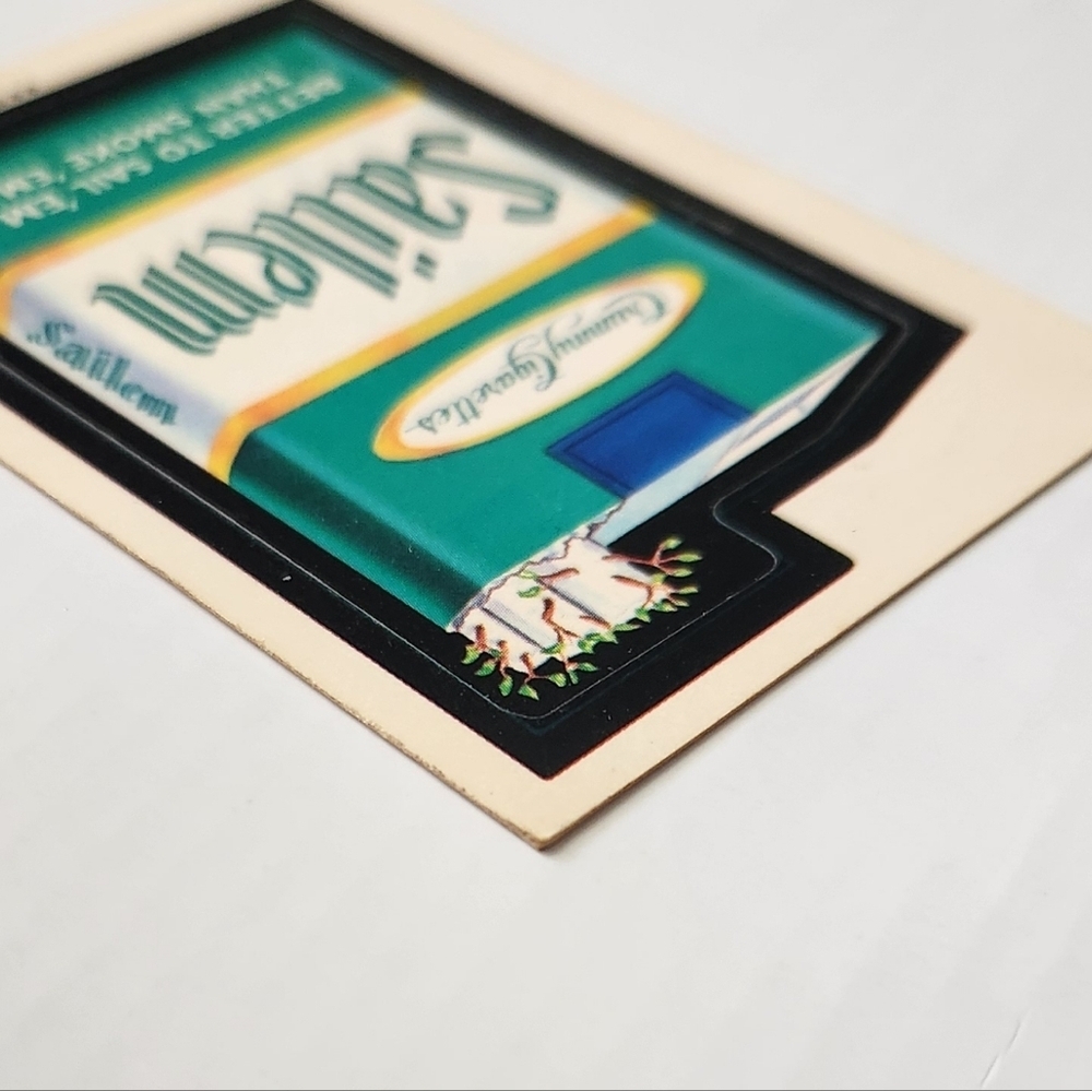 ✨ Vintage 1973 Topps Wacky Packages Sailem Sticker trading card collectible - Picture 5 of 7